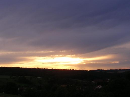 2011-08-cnoa-Sonnenuntergang - Odenwald