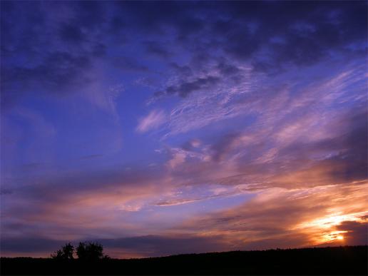 2011-08-cnok-Sonnenuntergang - Odenwald