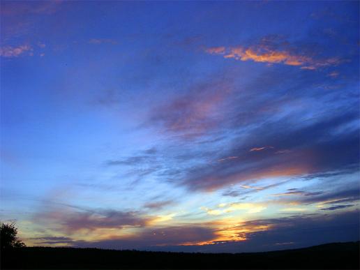 2011-08-cnom-Sonnenuntergang - Odenwald