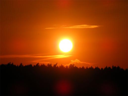 2011-08-cofb-Sonnenuntergang - Odenwald