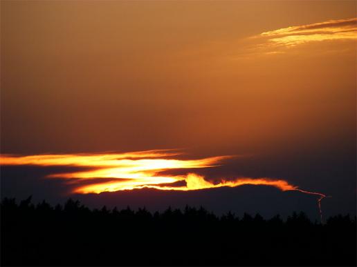 2011-08-cofj-Sonnenuntergang - Odenwald