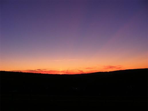 2011-08-ddp-Sonnenuntergang - Odenwald