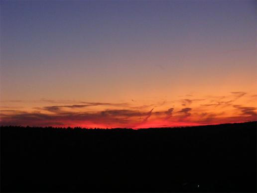 2011-08-ddpa-Sonnenuntergang - Odenwald