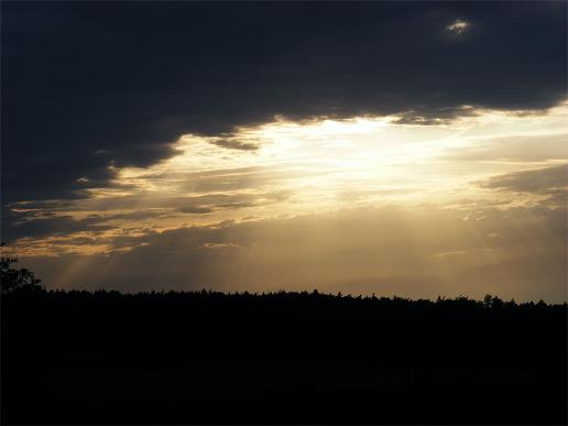 2011-08-dea-Sonnenuntergang - Odenwald