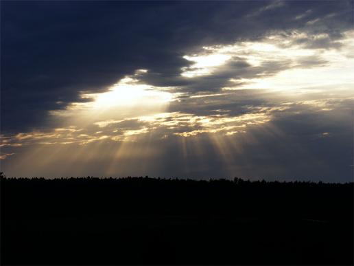 2011-08-dec-Sonnenuntergang - Odenwald