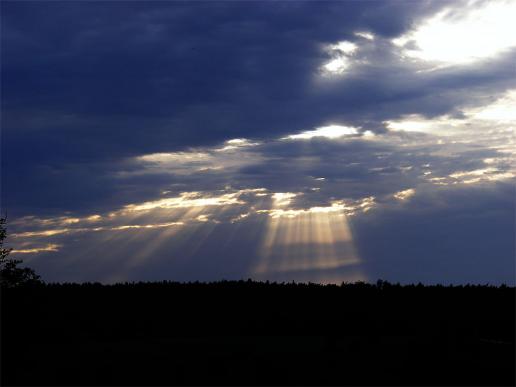 2011-08-ded-Sonnenuntergang - Odenwald