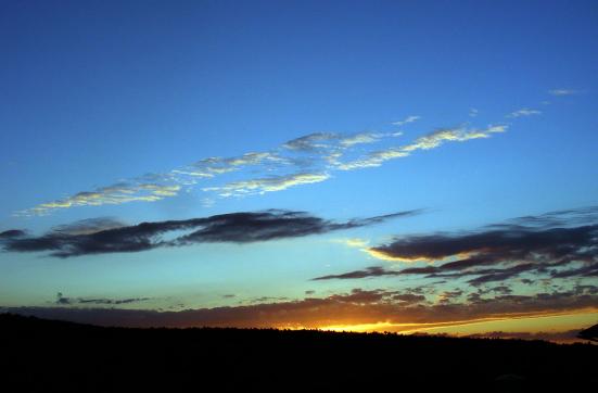 2011-08-efcb-Sonnenuntergang - Odenwald