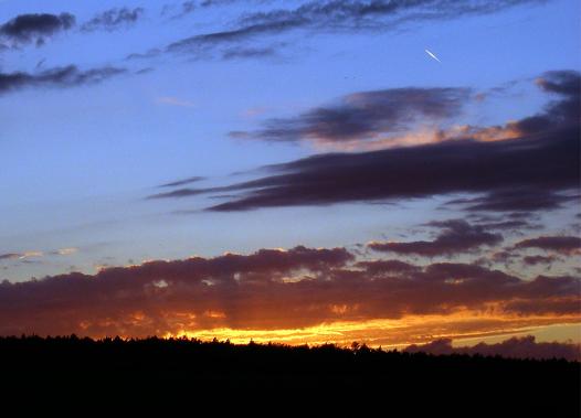 2011-08-efcd-Sonnenuntergang - Odenwald