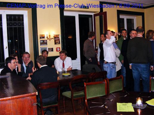 2011-09-bbb-Werner Walter und Hansju00fcrgen Ku00f6hler im Presse Club Wiesbaden