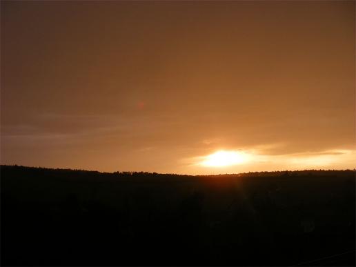 2011-09-cpb-Sonnenuntergang - Odenwald