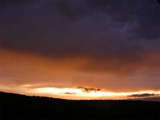 2011-09-cpbc-Sonnenuntergang - Odenwald