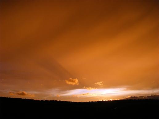 2011-09-cpbe-Sonnenuntergang - Odenwald