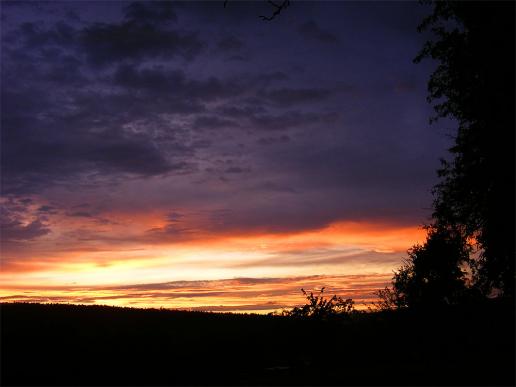 2011-09-crnc-Sonnenuntergang - Odenwald