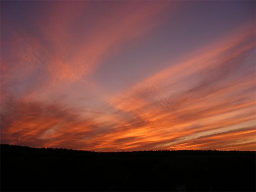 2011-09-dbb-Sonnenuntergang - Odenwald