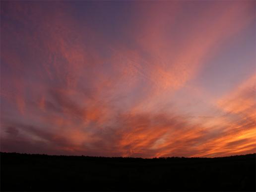 2011-09-dbba-Sonnenuntergang - Odenwald