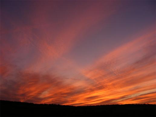 2011-09-dbbc-Sonnenuntergang - Odenwald