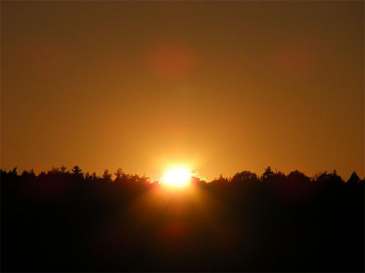 2011-10-dfa-Sonnenuntergang - Odenwald