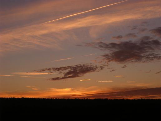 2011-11-ahe-Sonnenuntergang - Odenwald