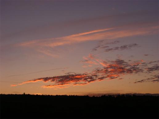 2011-11-ahf-Sonnenuntergang - Odenwald