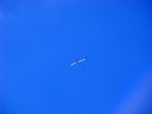 2012-05-ebb-Sonnen-Reflexionseffekt bei Airliner