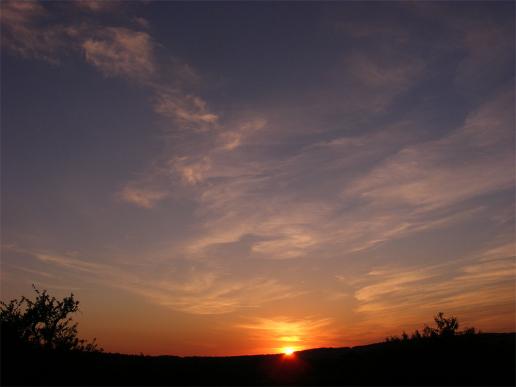 2012-05-gfa-Sonnenuntergang - Odenwald