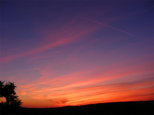 2012-05-gfae-Sonnenuntergang - Odenwald