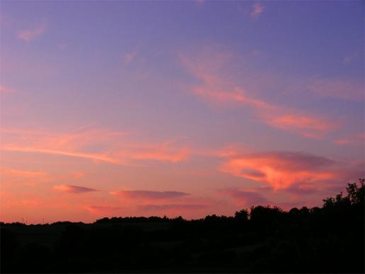 2012-05-hbc-Sonnenuntergang - Odenwald