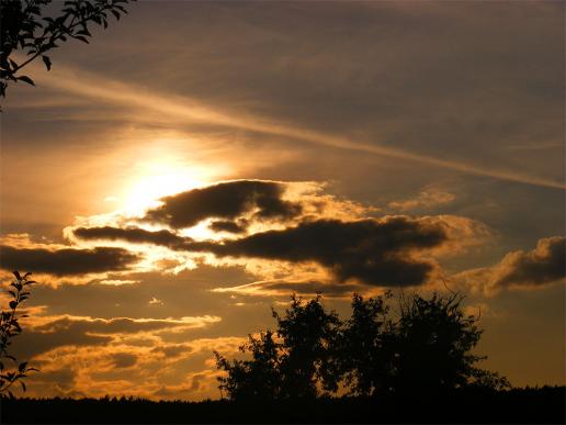 2012-09-ceb-Sonnenuntergang - Odenwald