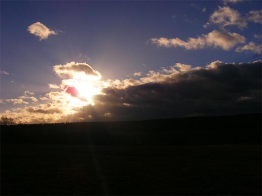 2012-12-cg-Sonnenuntergang - Odenwald