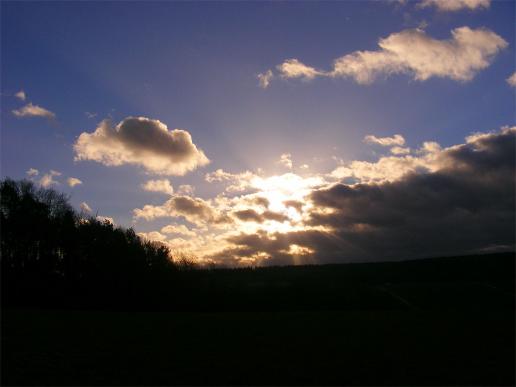 2012-12-cga-Sonnenuntergang - Odenwald