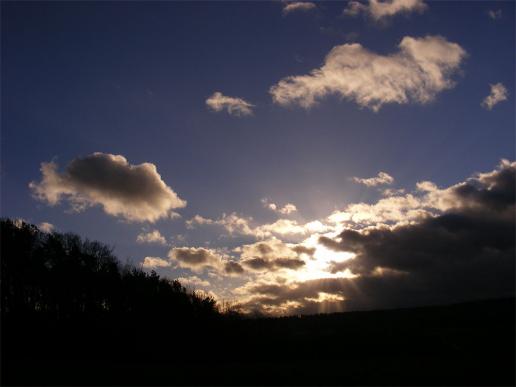 2012-12-cgaa-Sonnenuntergang - Odenwald