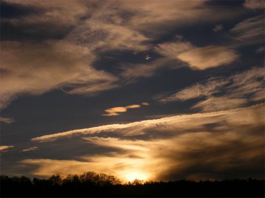 2012-12-djb-Sonnenuntergang - Odenwald