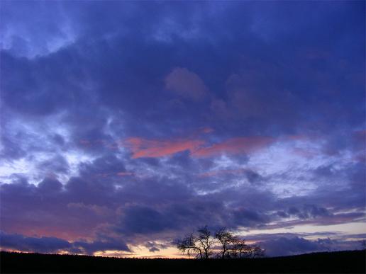 2012-12-dlbd-Sonnenuntergang - Odenwald