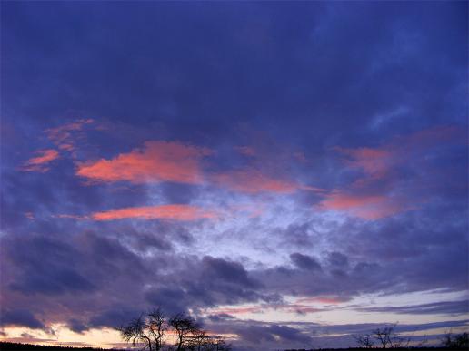 2012-12-dlbe-Sonnenuntergang - Odenwald