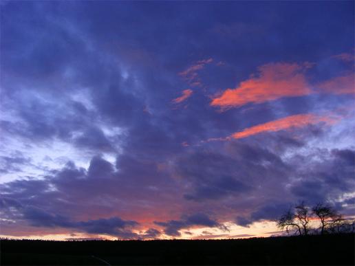 2012-12-dlbf-Sonnenuntergang - Odenwald