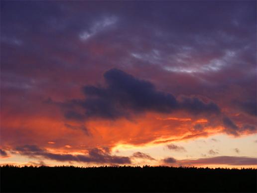 2012-12-dlbh-Sonnenuntergang - Odenwald