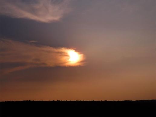 2013-05-bf-Sonnenuntergang - Odenwald