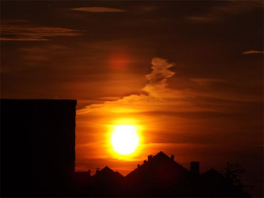 2013-05-ezd-Sonnenuntergang über Mannheim