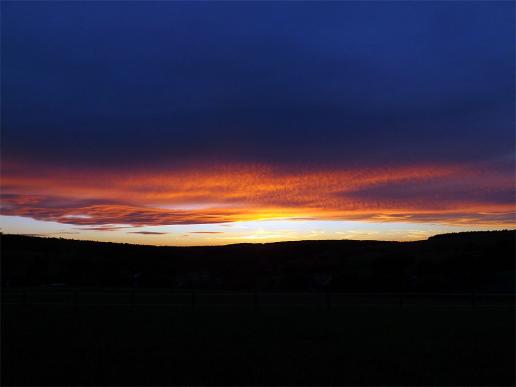 2013-06-dhc-Sonnenuntergang - Odenwald