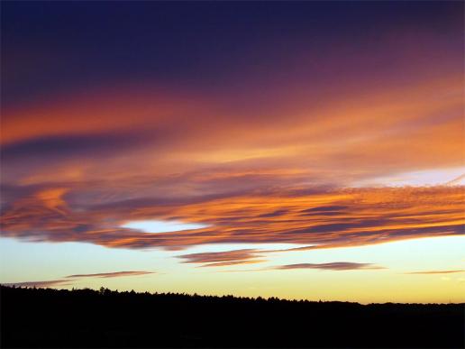 2013-06-dhlb-Sonnenuntergang - Odenwald