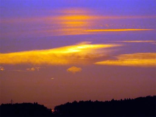 2013-06-dhle-Sonnenuntergang - Odenwald