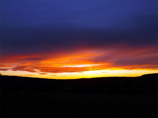 2013-06-dhlf-Sonnenuntergang - Odenwald