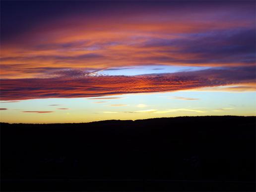 2013-06-dhll-Sonnenuntergang - Odenwald