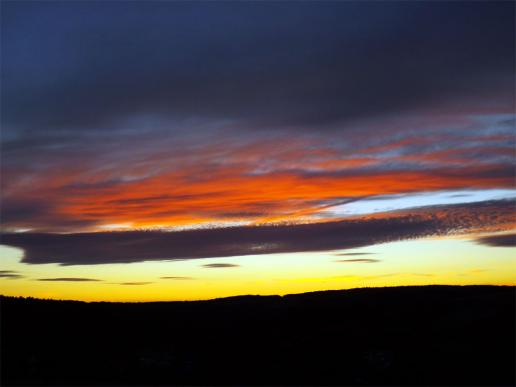 2013-06-dhlt-Sonnenuntergang - Odenwald