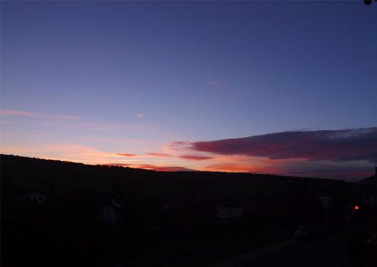 2013-10-bc-Sonnenuntergang - Odenwald