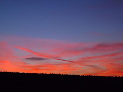 2014-01-bad-Sonnenuntergang - Odenwald