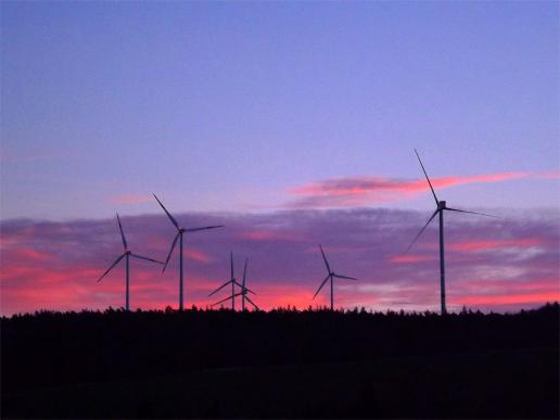 2014-01-baf-Sonnenuntergang - Odenwald