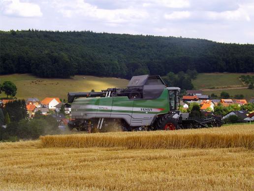 2014-07-bfa-Getreide-Ernte - Odenwald