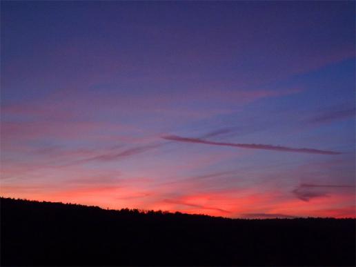 2014-10-ceca-Sonnen-Untergang - Odenwald