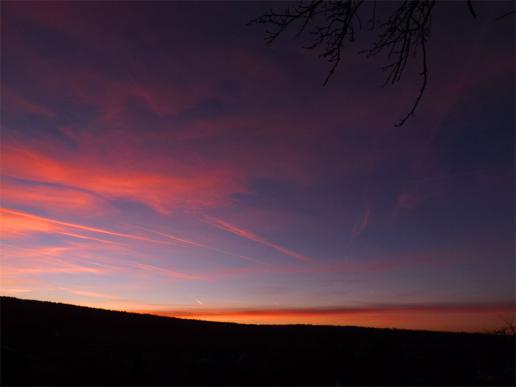 2015-01-acb-Sonnen-Untergang - Odenwald